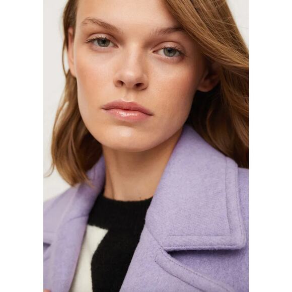 Mango Lapels Wool Coat - Picture 9 of 15